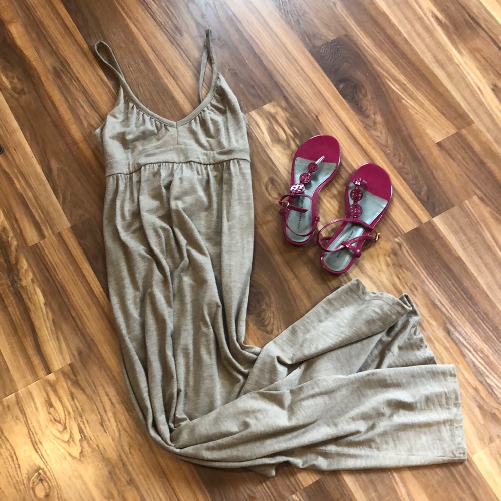 Old Navy Light Brown Maxi Dress